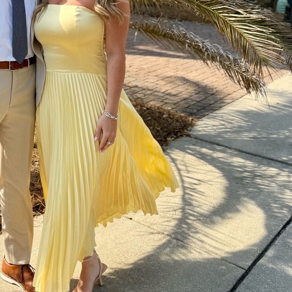 A&F Giselle drop-waist maxi dress